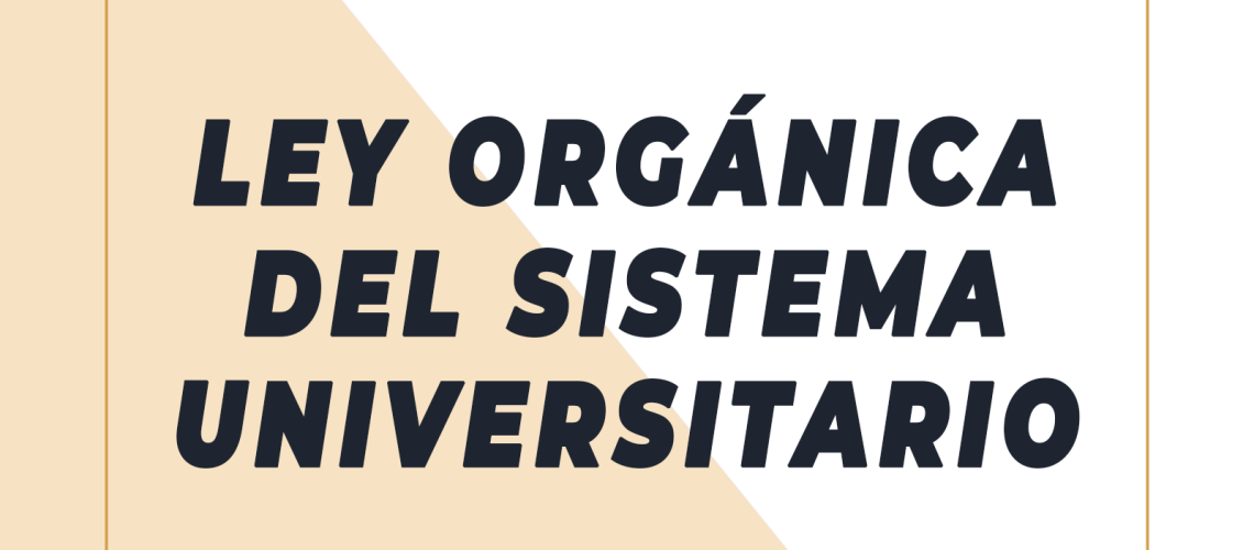 El Congreso de los Diputados aprueba definitivamente la nueva Ley Orgánica del Sistema Universitario_645d42a665b59.png